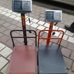 ترازو باسکول 350 کیلویی تاشو کیبورد استیل 40در50 (هزینه ارسال با مشتری میباشد و پسکرایه میشود)