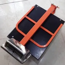 ترازو باسکول 350 کیلویی تاشو کیبورد استیل 40در50 (هزینه ارسال با مشتری میباشد و پسکرایه میشود)