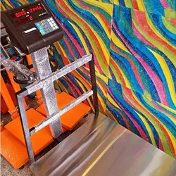 ترازو باسکول ۵۰۰ کیلویی چرخدار ۷۰×۷۰ استیل