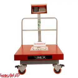 باسکول 600 کیلویی کمری چرخدار بدنه تیرکس 60*60