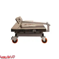 باسکول 700 کیلویی کمری چرخدار بدنه تیرکس استیل  60*60