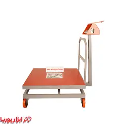 باسکول 700 کیلویی کمری بدنه تیرکس 80*80 + چرخ دار