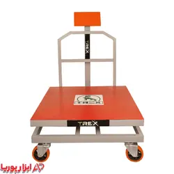 باسکول 700 کیلویی محک بدنه تیرکس 90*90 + محافظ نمایشگر