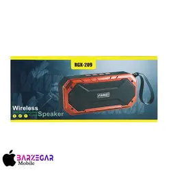 اسپیکر بلوتوثی قابل حمل فاوی مدل RGK-209 - موبایل برزگر - ارومیه - لوازم جانبی برزگر موبایل