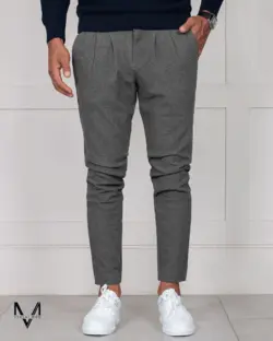 شلوار پشمی دو پیله سدری 521115