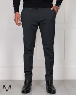 شلوار پارچه ای ذغالی  52196