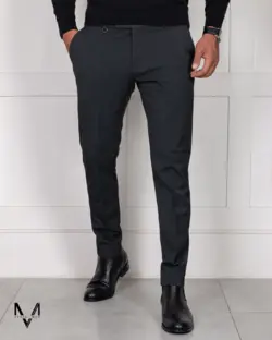 شلوار پارچه ای ذغالی  52196