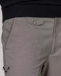 شلوار پارچه ای کرم 21197