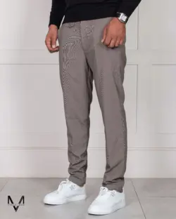 شلوار پارچه ای کرم 21197