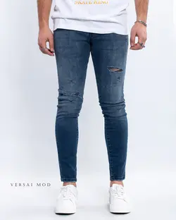 شلوار جین سرمه ای 91053/11