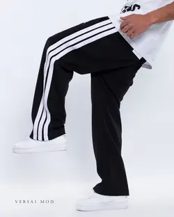 شلوار اسلش راسته مشکی 52374