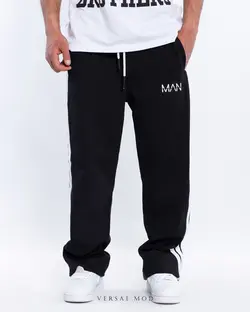 شلوار اسلش راسته مشکی 52374