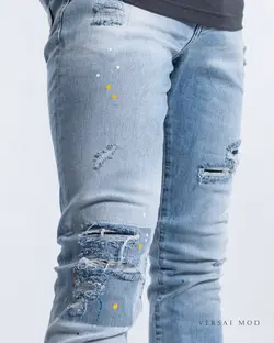 شلوار جین آبی روشن 3085d