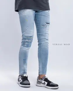 شلوار جین آبی روشن 3085d