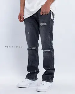 شلوار جین ذغالی boot1a