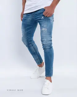 شلوارجین آبی روشن 3085b