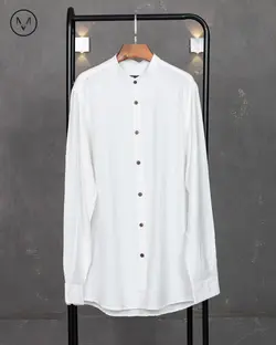 پیراهن بلند دیپلومات سفید 33107