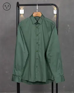 پیراهن ساتن  سبز 52326