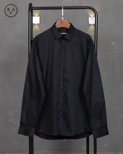 پیراهن ساتن مشکی 52326