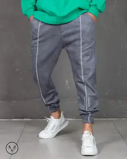 شلوار اسلش طوسی 52356