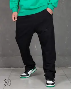 شلوار اسلش راسته  مشکی 52288