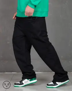 شلوار اسلش راسته  مشکی 52288