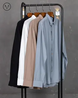 پیراهن سفید بلند 33102