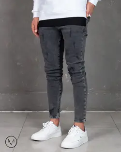 شلوارجین ذغالی 4649/6