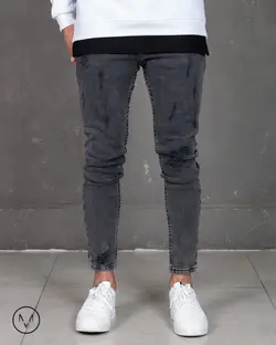 شلوارجین ذغالی 4649/6