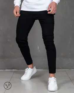 شلوار جین مشکی 4919