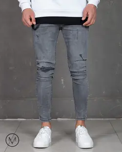 شلوار جین طوسی 639/5