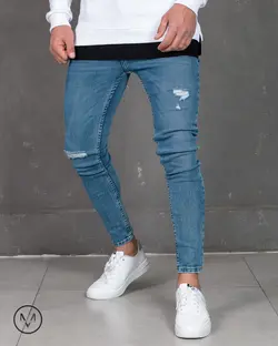 شلوار جین آبی روشن 4809/4