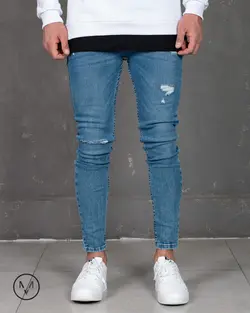 شلوار جین آبی روشن 4809/4