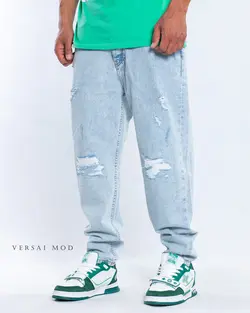 شلوار جين آبي روشن 5082/2 ZARA - فروشگاه پوشاک مردانه ورسای مد