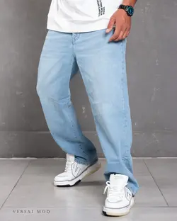 شلوار جين آبي آسماني 5020a ZARA - فروشگاه پوشاک مردانه ورسای مد