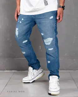 شلوار جين آبي تيره 4084c LEVIS - فروشگاه پوشاک مردانه ورسای مد