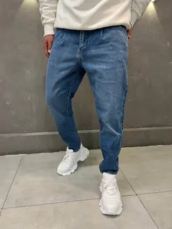 شلوار جين آبي تيره 97015/4 ZARA