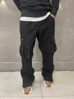 شلوار کارگو مشکي  52473 ALEXANDER WANG