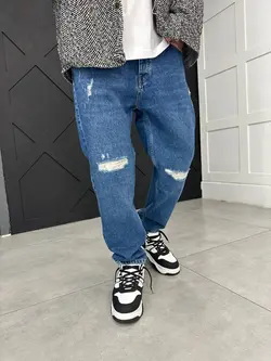 شلوار جين آبي 5269/11 BERSHKA