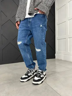 شلوار جين آبي 5269/11 BERSHKA