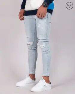 شلوار جین آبی روشن 4625/4