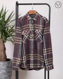 پیراهن پشمی قرمز 35280