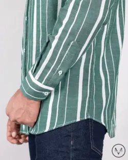 پیراهن بلند سبز 31213