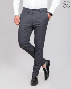 شلوار پارچه ای طوسی تیره 21195