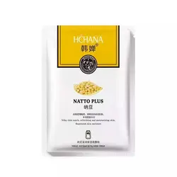 ماسک پروتئین سویا ورقه ای ۳۰ گرم natto plus 324 | فروشگاه هیوا