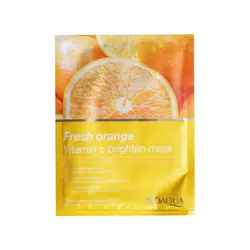 ماسک ورقه ای پرتقال روشن کننده و ضد لک و آبرسان 324 | فروشگاه هیوا