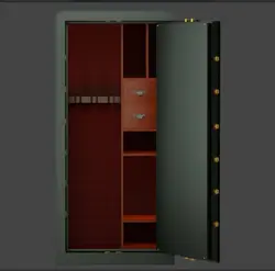 صندوق اسلحه سدید ضد سرقت و نسوز