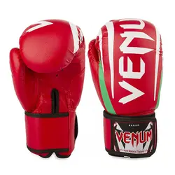 دستکش بوکس حرفه ای ونوم BRS قرمز و سفید | پهلوان شاپ