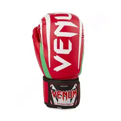 دستکش بوکس حرفه ای ونوم BRS قرمز و سفید | پهلوان شاپ