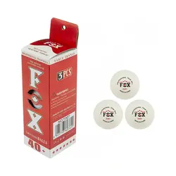 توپ پینگ پنگ فاکس7 ستاره 40+ مدل T007 بسته 3 عددی (سایز و جنس اصلی) | پهلوان شاپ